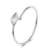 Sweet Leaf Bracelet for Women Small Fresh Female Jewelry Pearl Bracelets