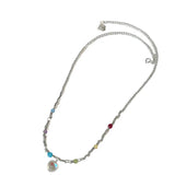 Heart Pendant Necklace For Women Clavicle Chain Choker Jewelry