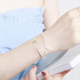 Opal Burgeon 925 Silver Bangle For Women Gift