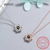 Romantic Love Projection Necklace Wedding Magen David Necklace