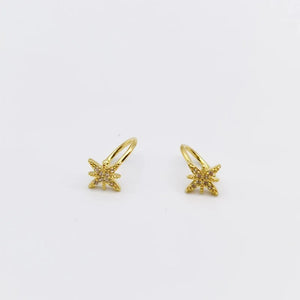 Zircon Plated Clip Earrings for Women - Unique Gift Accessory