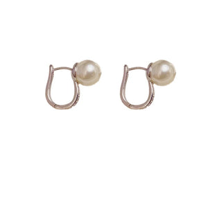 Sweet Temperament Pearl Light Earrings