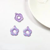 Spring Flower Pendant DIY Earrings Necklace Girly Material