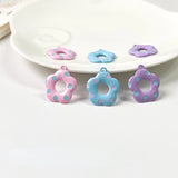 Spring Flower Pendant DIY Earrings Necklace Girly Material