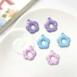 Spring Flower Pendant DIY Earrings Necklace Girly Material