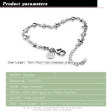 925 Sterling Silver Rabbit Star Bracelet for Women