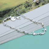 925 Sterling Silver Rabbit Star Bracelet for Women