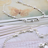 925 Sterling Silver Rabbit Star Bracelet for Women