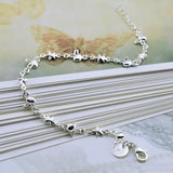 925 Sterling Silver Rabbit Star Bracelet for Women