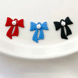 Alloy Bow Pendant Earring DIY Jewelry Material