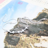 Sweet Angel Egg Anklet 925 Sterling Silver Jewelry