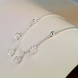 925 Sterling Silver Crown Anklet for Women