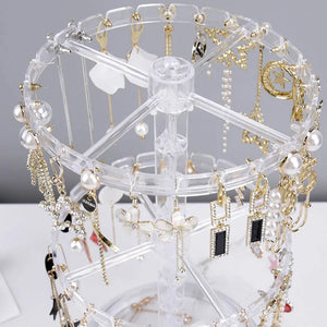 Swivel Earring Storage Rack Pendant Earring Jewelry Display Board