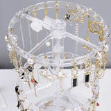 Swivel Earring Storage Rack Pendant Earring Jewelry Display Board
