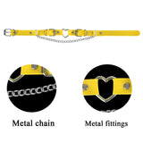 Studded Rivet Necklace Goth Heart Accessories