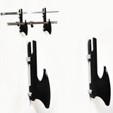 Acrylic Samurai Sword Display Stand - Wall-Mounted