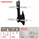 Acrylic Samurai Sword Display Stand - Wall-Mounted