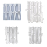 Sword Earrings Resin Mold Silicone Mould DIY Jewelry Casting