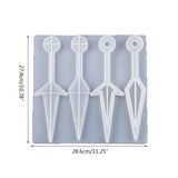 Sword Earrings Resin Mold Silicone Mould DIY Jewelry Casting