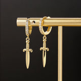 Sword Pendant Dagger Cartilage Piercing Earings