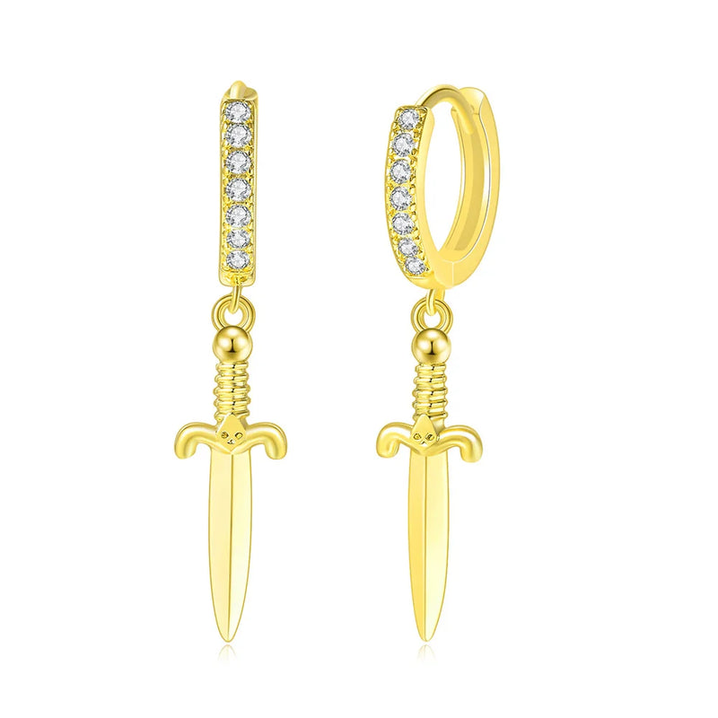 Sword Pendant Dagger Cartilage Piercing Earings