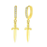 Sword Pendant Dagger Cartilage Piercing Earings
