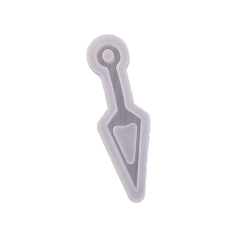 Sword Perfume Bottle Silicone Mold for Keyring Pendant