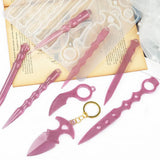 Sword Variety Keychain Resin Mold Set