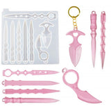 Sword Variety Keychain Resin Mold Set