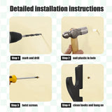Sword Wall Mount 2/Set Adjustable Display Hanger