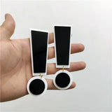 Exclamation Point Drop Earrings for Women - Large Acrylic Jewelry