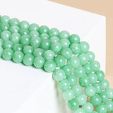 African Green Jade Chalcedony Stone Spacer Beads for Jewelry Making