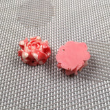 Coral Chrysanthemum Shape Beads for Jewelry Making DIY