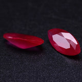 Synthetic Ruby Loose Gemstone Marquise Shape LAB-CREARED Red Corundum 5#