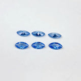 Synthetic Spinel 119# Sea Loose Gemstones Marquise Aquamarine 2x4mm 3x6mm 4x8mm