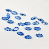 Synthetic Spinel 119# Sea Loose Gemstones Marquise Aquamarine 2x4mm 3x6mm 4x8mm