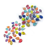 Water Drop Shape Turquoise Pendants for Jewelry Making DIY