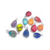 Water Drop Shape Turquoise Pendants for Jewelry Making DIY