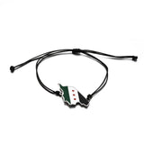 Syria Flag Map Charms Bracelet Syrian Jewelry