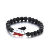Syria Map With Flag Beads Keychain Jewelry Syrians Maps Chains