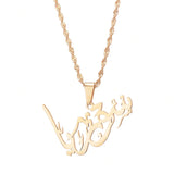 Syria Syrians in Arabic Pendant Necklace For Men Women African Amulet Jewelry