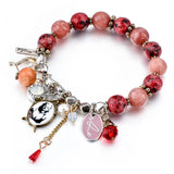 Szelam Natural Beads Bracelet Vintage Crystal Beads Bracelet