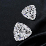 Szjinao 100% D VVS1 Trillion Cut Moissanite Loose With Pass Diamond Tester
