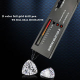 Szjinao 100% D VVS1 Trillion Cut Moissanite Loose With Pass Diamond Tester