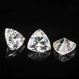 Szjinao 100% D VVS1 Trillion Cut Moissanite Loose With Pass Diamond Tester