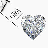 Szjinao 0.3-10ct Heart Shape Moissanite D VVS1