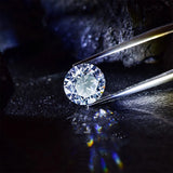 340PCS Moissanite Loose Gemstones 0.8-2.9mm D Loose Diamond Gem