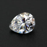 Szjinao 0.35ct-13ct D VVS1 Pear Shaped Loose Moissanite Stone for Jewelry