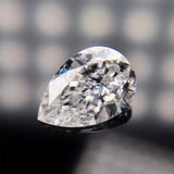 Szjinao 0.35ct-13ct D VVS1 Pear Shaped Loose Moissanite Stone for Jewelry
