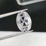 Szjinao Oval Cut Moissanite Stone 0.5-8ct D VVS1 for Diamond Ring